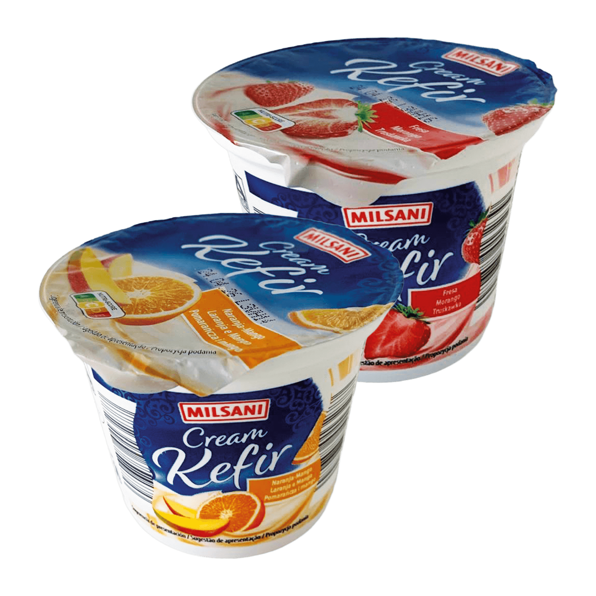 Kéfir Cremoso com Fruta