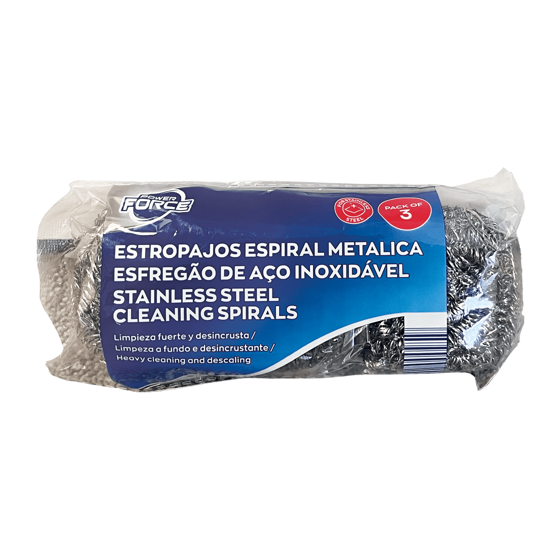 Esfregões em Aço Inoxidável