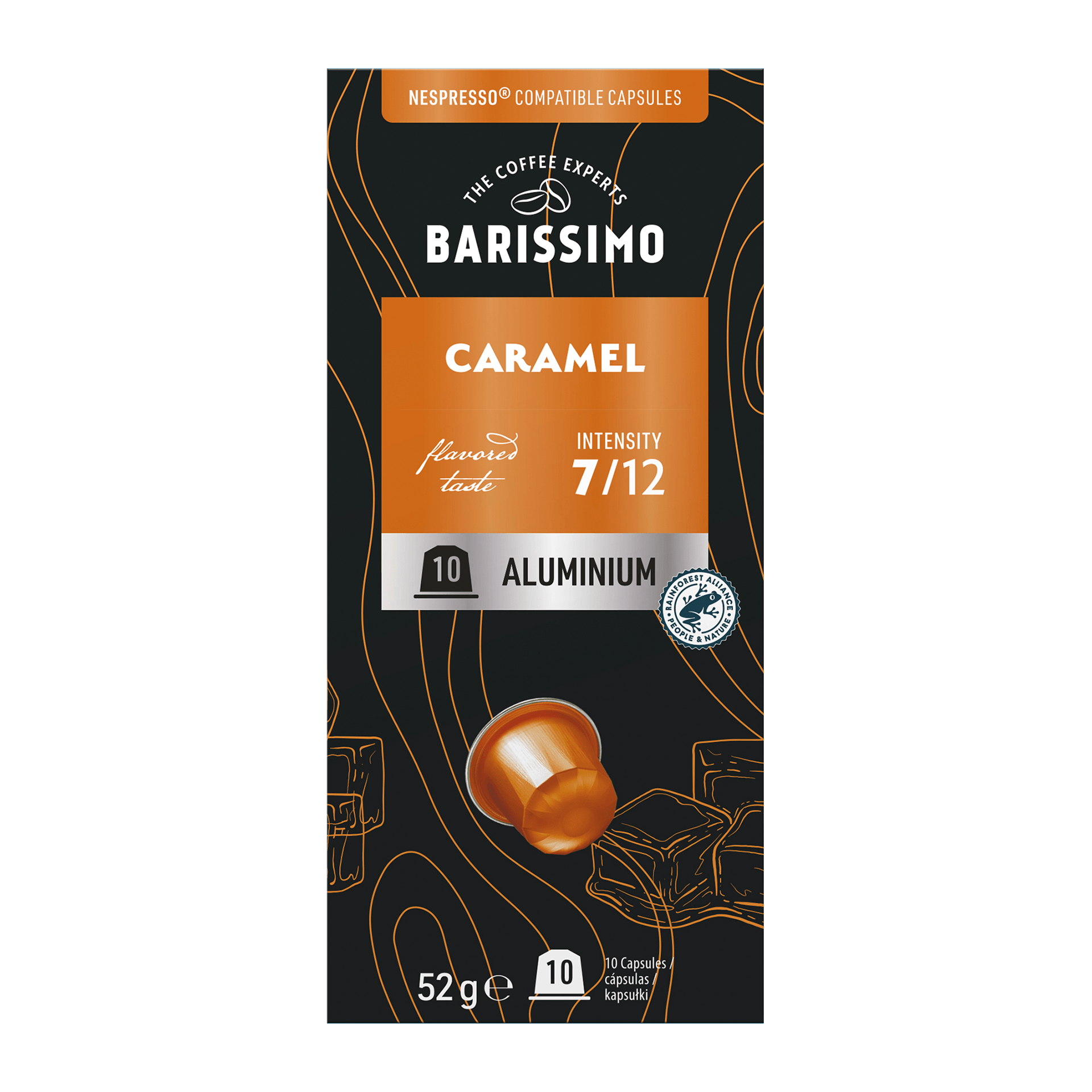 Cápsulas de Café com Caramelo Barissimo®