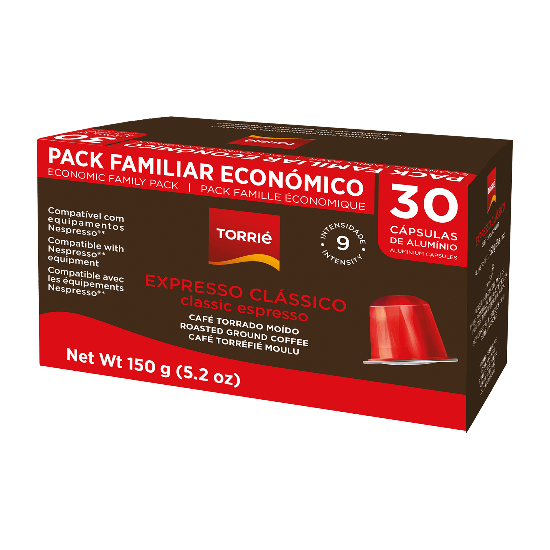 Cápsulas de Café Expresso Torrié